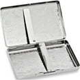 thumbnail image 2 of Fashion Silver-Tone (Holds 16) Cigarette / Card Case (3 X 4) Made In China gm12317, 2 of 5