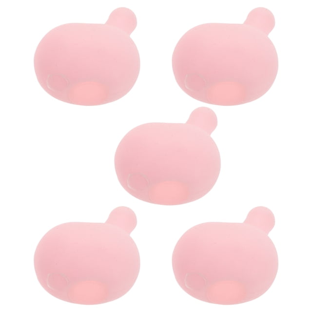 OUNONA 5 Pcs Inserts à Bulles en Silicone Roses pour une Expérience de Compression et de Créativité