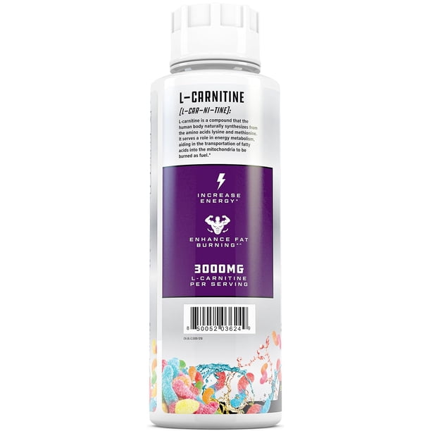 Suplemento Líquido L-Carnitina Triple-Power de Cutler Nutrition