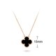 thumbnail image 2 of Fritillaria Four Leaf Clover Necklace Women Sterling Silver Clavicle Chain 2021 New Ceiling Light L, 2 of 2