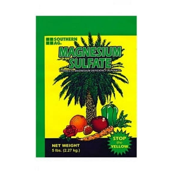 Southern Ag Magnesium Sulfate Fertilizer, 5 lbs