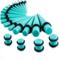 thumbnail image 4 of Ear Stretching Kit 50 Pieces Ear Gauges Expander Set Acrylic Rejuvenators and Plugs & Silicone Tunnels Piercing Jewelry Set, 4 of 8
