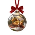 thumbnail image 1 of Rapeiae Natural Wonders Series Christmas Ball Flat Acrylic Pendant, 1 of 5
