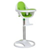 Costway Green Pedestal Baby High Chair Infant Durable Feeding Dining Table Safety Seat