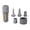 Gray, variant on Portable Air Pump for Inflatables Ultra Fast Air Mattress Pump, Camping Light, Electric Air Pump Inflate/Deflate for Air Mattress, Pool Floats, Vacuum Storage Bags
