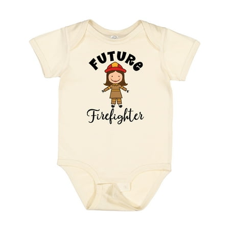 

Inktastic Future Firefighter Cute Girls Girls Baby Bodysuit