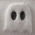 thumbnail image 1 of Halloween Cute Ghost Spooky Throw Pillow Covers, 18 x 18 Inch Horror Scary Cushion Case for Sofa Couch, 1 of 5