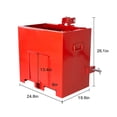 thumbnail image 5 of KFFKFF Ballast Box 3 Point Category 1 Tractor 800lbs 5cu.ft Tractor Ballast Box, 5 of 9