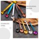 thumbnail image 5 of 5 cucharas medidoras de café de doble cabezal, cucharas medidoras portátiles pequeñas de acero inoxidable., 5 of 6