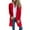 Red, variant on Coats for Women Single Breasted Trench Coat Fashion A-Line Fall Winter Jackets, Mid-Length Pure Color Outerwear for Daily Use,Green,L