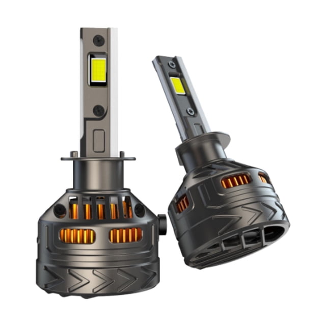 2 bombillas LED antiniebla genéricas de repuesto Plug and Play, impermeables, de alta potencia, 6500 K, de metal, 8000 LM