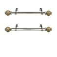 thumbnail image 2 of Irwin 1" Dia Side Window Curtain Rod 12-20 inch long (Set of 2) - Satin Nickel, 2 of 2