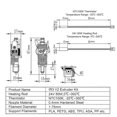 thumbnail image 4 of IR3 V2 Extruder Hotend Set, Dual Gear Direct Drive Extruder Direct Extrusion Kit for Conveyor Belt 3, 4 of 5