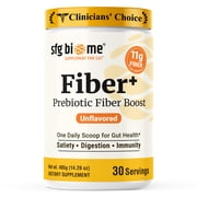Sandhu's SFG Biome Prebiotic Fiber Gut Superblend Supplement for Women & Men | Supports Digestive, Gut & Immune Health | 14.28 Oz (Pack of 1)