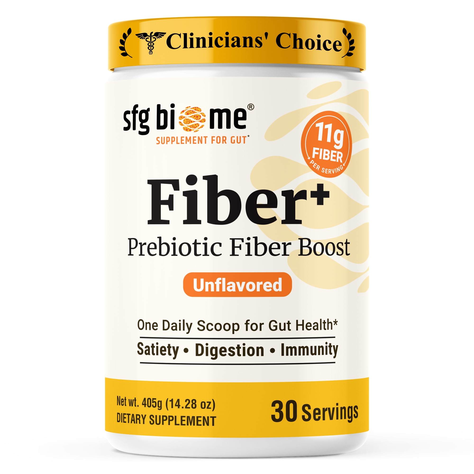 Sandhu's SFG Biome Prebiotic Fiber Gut Superblend Supplement for Women & Men | Supports Digestive, Gut & Immune Health | 14.28 Oz (Pack of 1)
