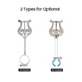 thumbnail image 4 of Instrument à Vent Trompette Support de Partitions Accessoires Argent pour Clarinette, Trompette, 4 of 7