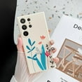 thumbnail image 2 of Silicone Samsung Galaxy S23 Ultra Case Cute Slim Shockproof Protective Phone Case Women Girly Floral Cover for Samsung Galaxy S23 Ultra, 2 of 16