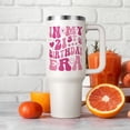 thumbnail image 3 of 21st Birthday Gifts for Her, Happy 21 Year Old Birthday Gifts for Her, Funny Gifts for 21st Birthday Female, Cool 21st Birthday Gifts Ideas - 40 oz Insulated Tumbler with Straw Lid, 3 of 6