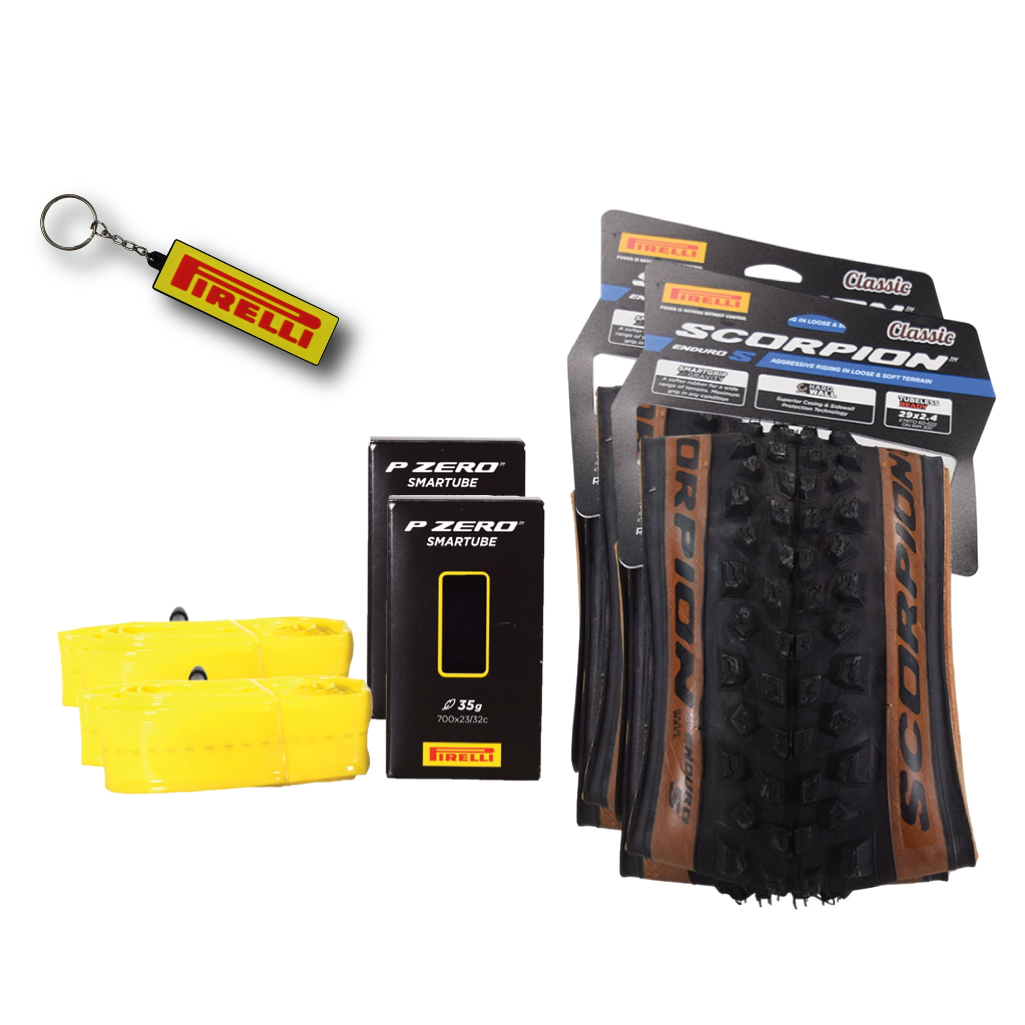 Pirelli scorpion MTB S 29×2.4 2本セット　新品 Pirelli Scorpion Trail S Folding Tire - 29x2.40