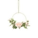 thumbnail image 1 of Guirnaldas de aro de oro floral, guirnalda de rosas de flores artificiales para colgar en la pared-- BANYUO Electrónica, 1 of 3
