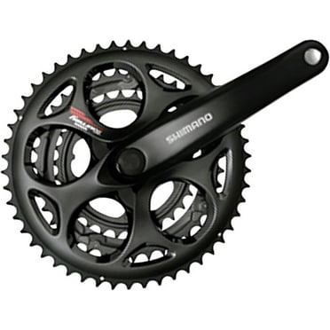 Shimano Tourney A073 7/8-Speed 170mm 30/39/50t Square Crankset Black