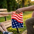 thumbnail image 2 of Tumao 50 Pcs 4th of July Gift Bags with Handle Reusable Plastic American Flag Goodie Bags Independence Day Gift Bag for Patriotic Independence Veterans Memorial Day Party Supplies, 2 of 6