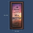 thumbnail image 2 of All Because Two People Fell in Love, Picture Frame for Couples and their Family, 7397W, 2 of 8