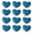 Sky blue, variant on Gieenan 12pcs Heart Shape String Dampener Tennis Racquet Dampeners Absorber