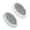White&Blue, variant on BESTSKY 2PCS Cat Brush,Fine Steel Needle Dog Brush,Effective Fur Detangling Cat Stuff,White & Blue