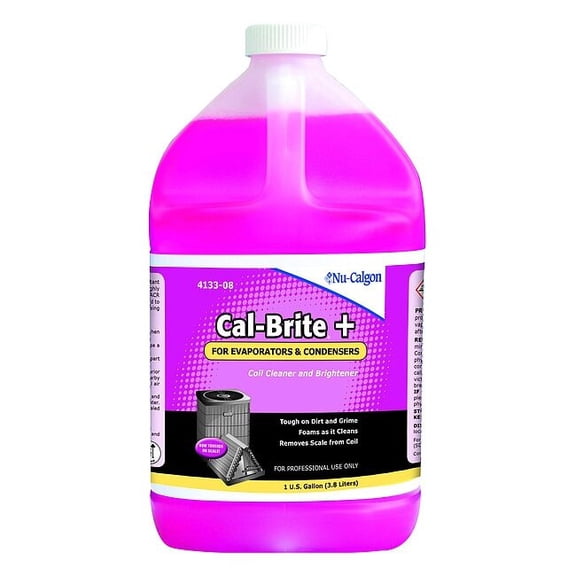 Nu-Calgon Industrial Coil Cleaner and Brightener, 1 gal