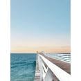 thumbnail image 2 of Carpentieri, Natalie 25x32 Black Ornate Wood Framed with Double Matting Museum Art Print Titled - Day at the Pier, 2 of 4