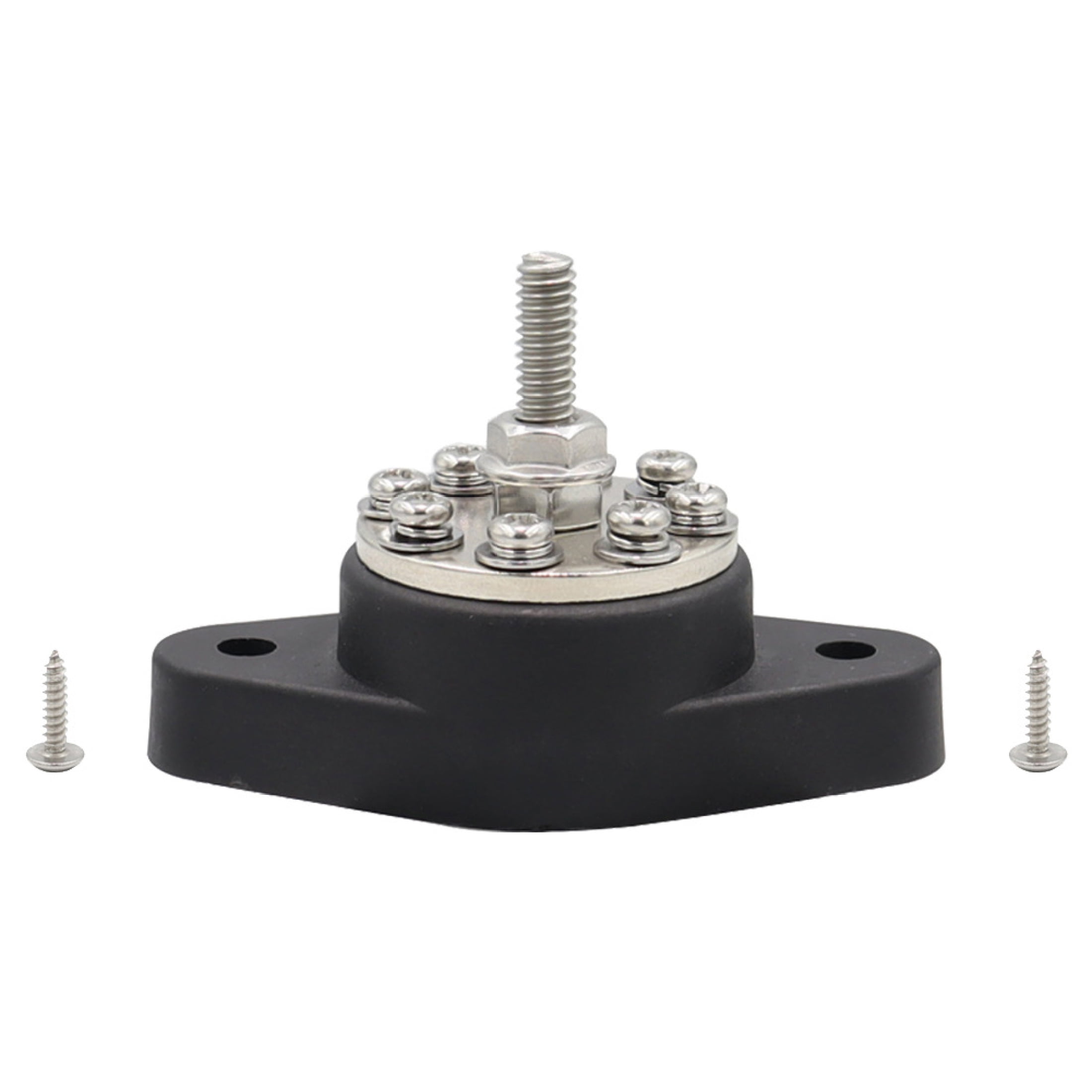 MoreChioce Single Stud Battery Junction Post Heavy Duty Power Ground