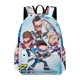 thumbnail image 1 of Niños Ninja-theme Backpack, Campus style schoolbag Bookbag with Adjustable Shoulder Straps And Large Zip Compartment, Unisex Travel Bags.42x30x15cm, 1 of 6