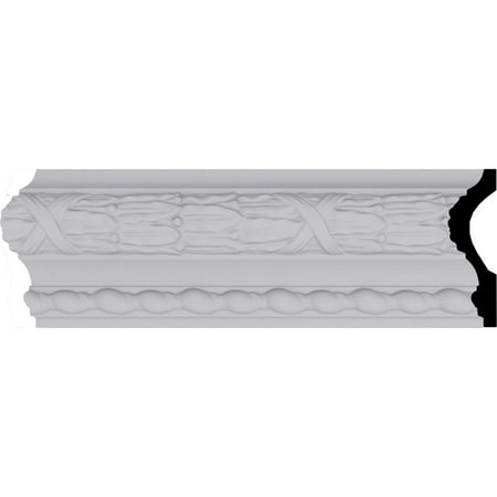 5"H x 1 5/8"P x 94 1/2"L Dublin Leaves Chair Rail