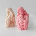 thumbnail image 4 of JDH silicone Virgin Mary Holding Child Candle Aromatherapy Mold DIY Handmade Soap Gypsum Sculpture Candle Decoration Making Mold Home Decor, 4 of 7