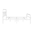 thumbnail image 3 of Homycasa Gobert Queen-Size Bed Frame - White, 3 of 8