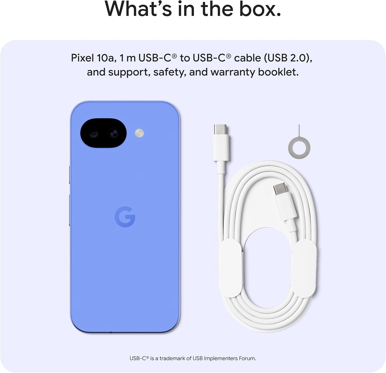Google Pixel 10a - Unlocked Android Smartphone Gemini Live Berry - 128 GB (2026)