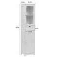 Vebreda Bathroom Storage Narrow Tall with 2 Door and 1