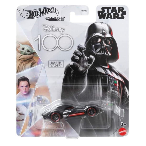 Hot Wheels Disney 100 Die-Cast Cars 8-Pack, Star Wars Marvel Pixar