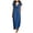 Navy-7Hp, variant on QGJZVUNL Flutter Sleeve Maxi Dresses for Women Summer Outfits Casual Ruffle V Neck Sleeveless Sundress Size XL