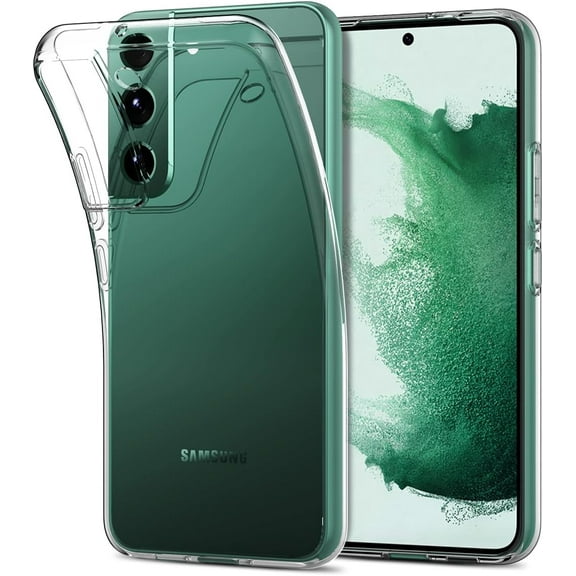 TPU for Samsung Galaxy S22 Clear Case, Galaxy S22 Case Clear, Ultra [Slim Thin] Flexible Scratch-Resistant Gel Rubber Soft Skin Silicone Protective Case Cover for Samsung Galaxy S22 (Clear)