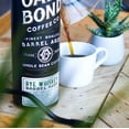 thumbnail image 5 of Rye Whiskey Barrel Aged Coffee, Costa Rica Single Origin Small Family Farm Whole Bean Coffee, Medium Roast w/ Flavor Notes of Cocoa, Almond, Sweet Rye, Green Apple by Oak & Bond Coffee Co. – 10oz., 5 of 5