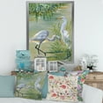 thumbnail image 3 of Designart 'Portrait Of Heron Birds I' Traditional Framed Art Print, 3 of 4