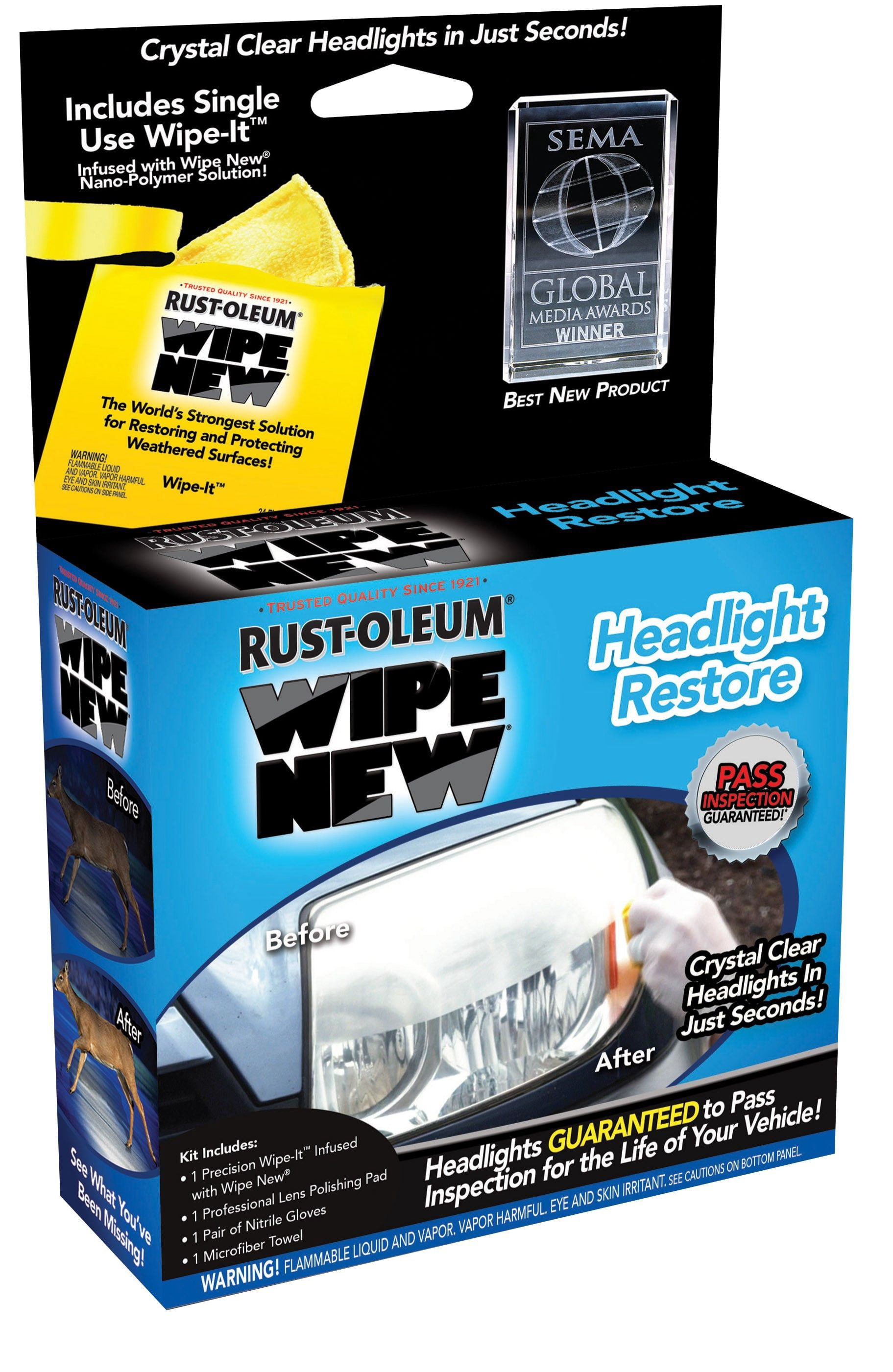 RUST-OLEUM HDLCAL Cleaning Wipe
