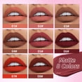 thumbnail image 3 of QIBEST-pintalabios líquido mate marrón oscuro, maquillaje de terciopelo resistente al agua, brillo de labios duradero, pigmento Sexy, tinte de labios rojo, cosméticos, 3 of 5
