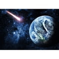 thumbnail image 2 of wall26 - red Planet in Beautiful Space - Removable Wall Mural | Self-Adhesive Large Wallpaper - 66x96 inches, 2 of 5