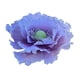 thumbnail image 2 of Cabeza de flor artificial, flor de imitación decorativa, cabeza de flor falsa para morado 30cm, 2 of 9
