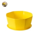 thumbnail image 4 of Succulent Planters Resin Plastic Crafts Plastic Crafts Personality Decorations Flower Pot Style Decorative Plants Container Office Yards Yellow, 4 of 9