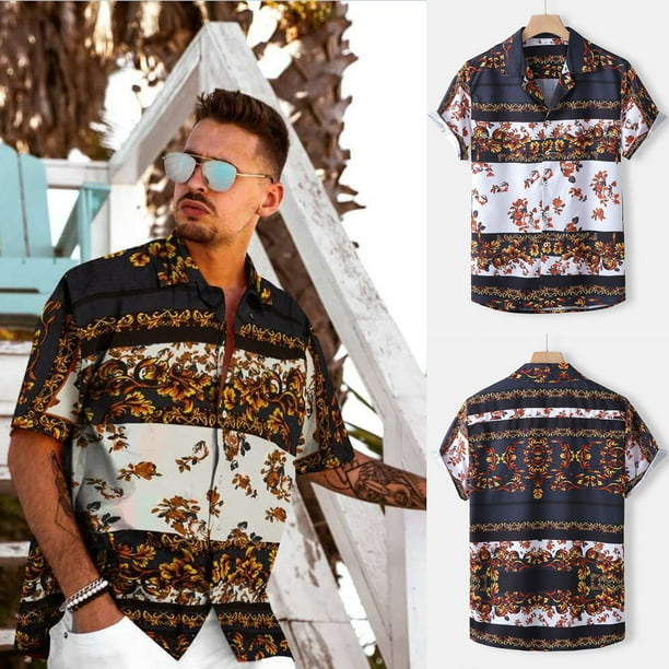Summer printed shirts top