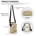 thumbnail image 6 of HELLHERO Rodeo Cowboys on Horseback Crossbody Bags Polyester with Zipper Closed for Travel, Outdoor and Daily Use, 6 of 7